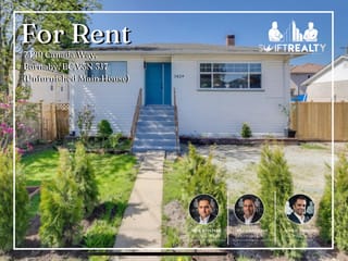 House for rent in Burnaby, Burnaby East, Main Level 7429 Canada Way, 263153894 | Realtylink.org