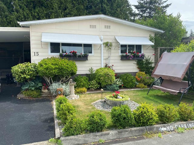 Manufactured Home for sale in Surrey, South Surrey White Rock, 15 1640 162 Street, 263153979 | Realtylink.org