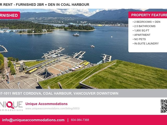 Apartment for rent in Vancouver, Vancouver West, 3007 1011 W West Cordova Street, 263156540 | Realtylink.org