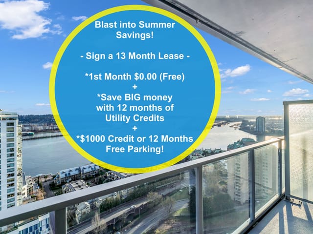 Apartment for rent in New Westminster, New Westminster, 2704 900 Carnarvon Street, 263157295 | Realtylink.org