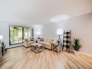 Apartment for sale in Burnaby, Burnaby North, 107 3911 Carrigan Court, 263158796 | Realtylink.org