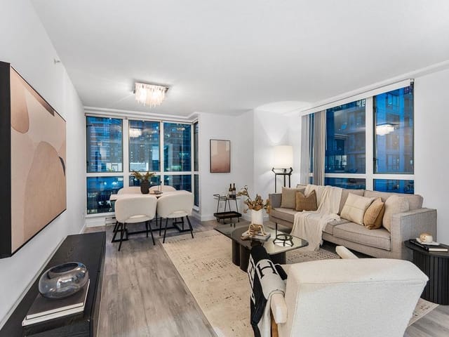Apartment for sale in Vancouver, Vancouver West, 1506 1238 Melville Street, 263160247 | Realtylink.org