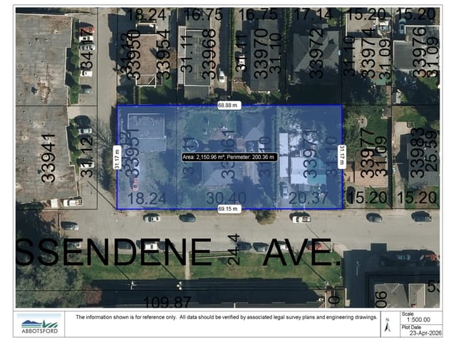 Lot for sale in Abbotsford, Abbotsford, 33951 Essendene Avenue, 263161154 | Realtylink.org