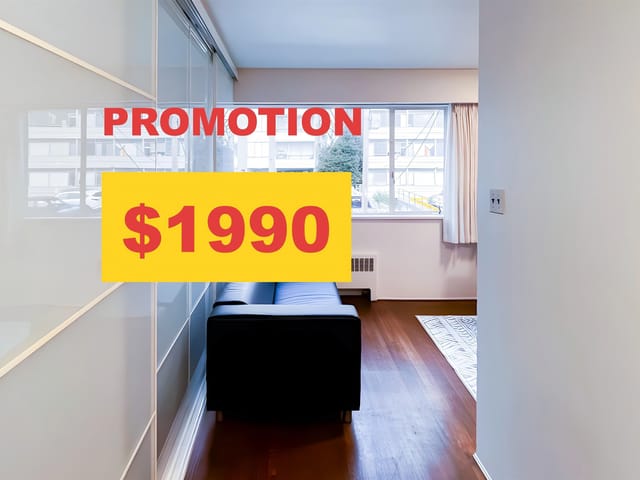 Apartment for rent in Vancouver, Vancouver West, 109 1925 Nelsonstreet, 263162833 | Realtylink.org