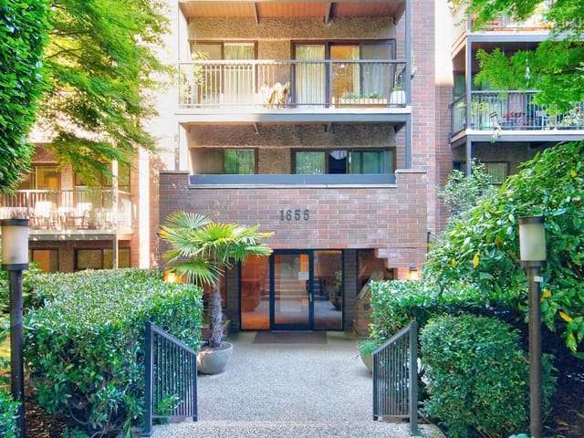 Apartment for sale in Vancouver, Vancouver West, 118 1655 Nelson Street, 263163203 | Realtylink.org