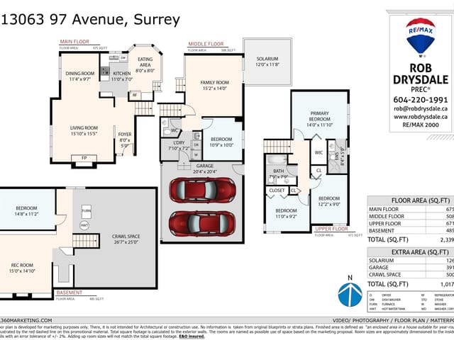 House for sale in Surrey, North Surrey, 13063 97 Avenue, 263163375 | Realtylink.org
