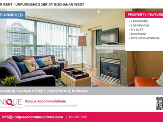 Apartment for rent in Burnaby, Burnaby North, 1805 4388 Buchanan Street, 263164406 | Realtylink.org