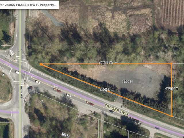 Lot for sale in Langley, Langley, 24065 Fraser Highway, 263164722 | Realtylink.org