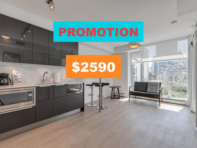 Apartment for rent in Vancouver, Vancouver West, 1206 1283 Howe Street, 263165031 | Realtylink.org