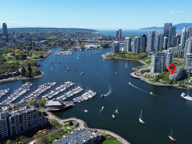 Apartment for sale in Vancouver, Vancouver West, 606 1288 Marinaside Crescent, 263167752 | Realtylink.org