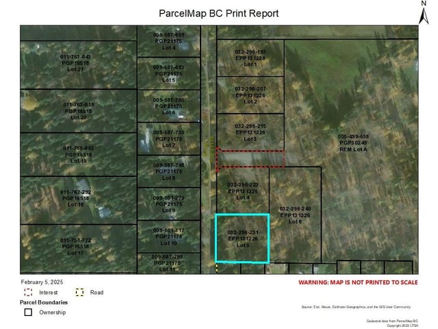 Lot for sale in Quesnel, Quesnel, Lot 5 Vernon Road, 263168406 | Realtylink.org