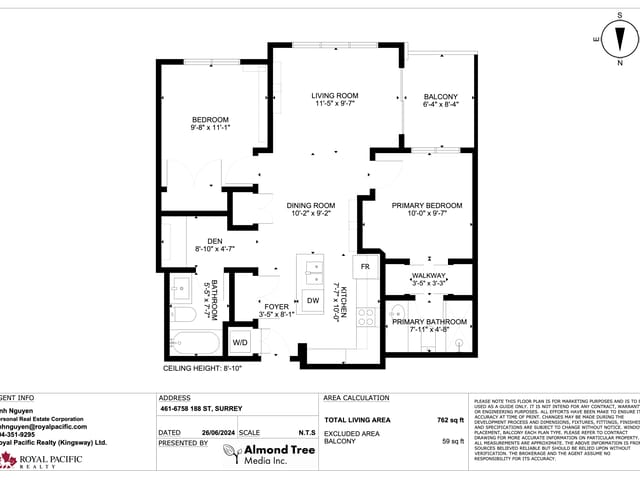 Apartment for sale in Surrey, Cloverdale, 461 6758 188 Street, 263168662 | Realtylink.org