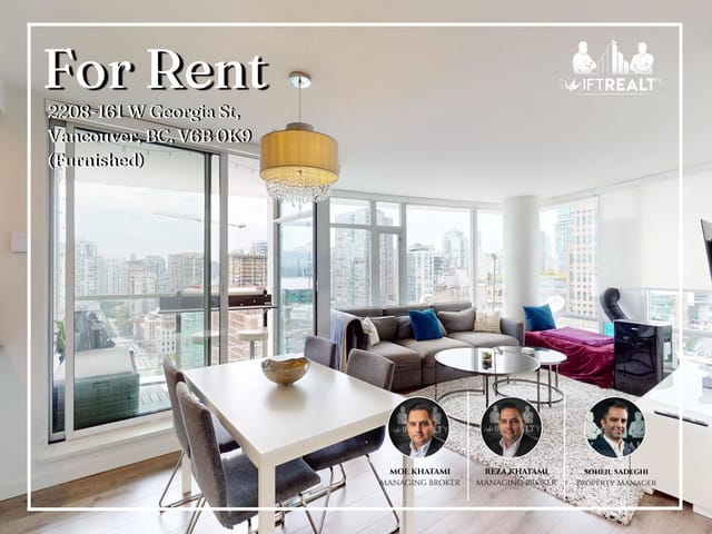 Apartment for rent in Vancouver, Vancouver West, 2208 161 W Georgia Street, 263169151 | Realtylink.org