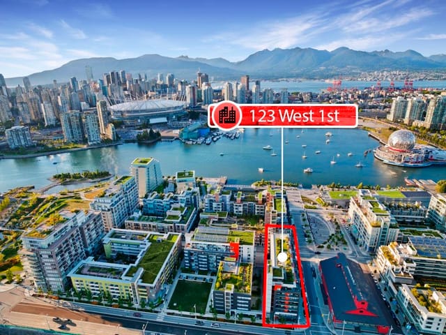 Apartment for sale in Vancouver, Vancouver West, 310 123 W 1st Avenue, 263169184 | Realtylink.org