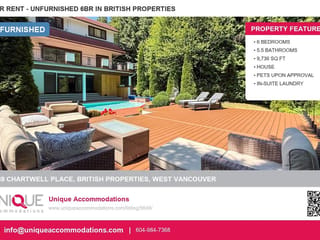 House for rent in West Vancouver, West Vancouver, 1249 Chartwell Place, 263169418 | Realtylink.org