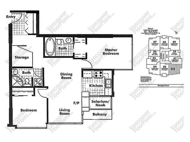 Apartment for rent in Vancouver, Vancouver West, 2102 1239 W Georgia Street, 263169557 | Realtylink.org