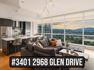 Apartment for sale in Coquitlam, Coquitlam, 3401 2968 Glen Drive, 263169613 | Realtylink.org