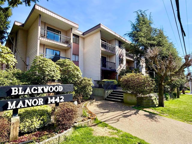 Apartment for sale in White Rock, South Surrey White Rock, 219 1442 Blackwood Street, 263170255 | Realtylink.org