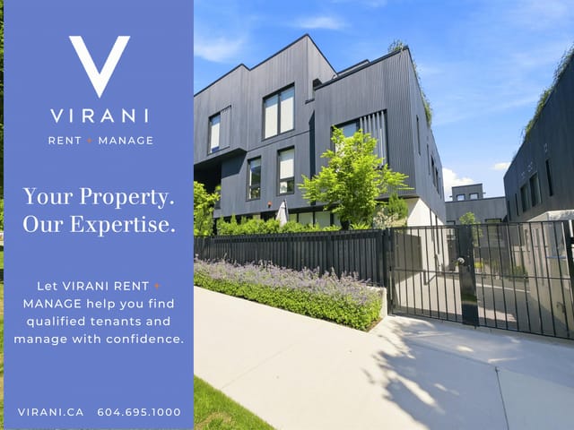 Townhouse for rent in Vancouver, Vancouver West, 109 555 W 28 Avenue, 263173948 | Realtylink.org