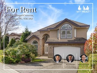 House for rent in Coquitlam, Coquitlam, 2570 Diamond Crescent, 263174298 | Realtylink.org