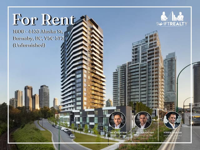 Apartment for rent in Burnaby, Burnaby North, 1606 4433 Alaska Street, 263174662 | Realtylink.org