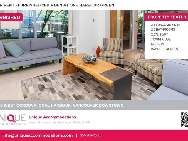 Townhouse for rent in Vancouver, Vancouver West, 1163 W Cordova Street, 263175069 | Realtylink.org