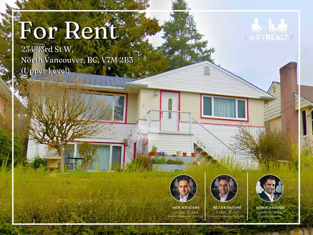 House for rent in North Vancouver, North Vancouver, Upper Level 234 W 23rd Street, 263175562 | Realtylink.org
