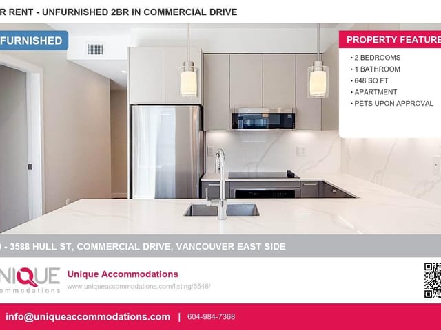 Apartment for rent in Vancouver, Vancouver East, 400 3588 Hull, 263176046 | Realtylink.org