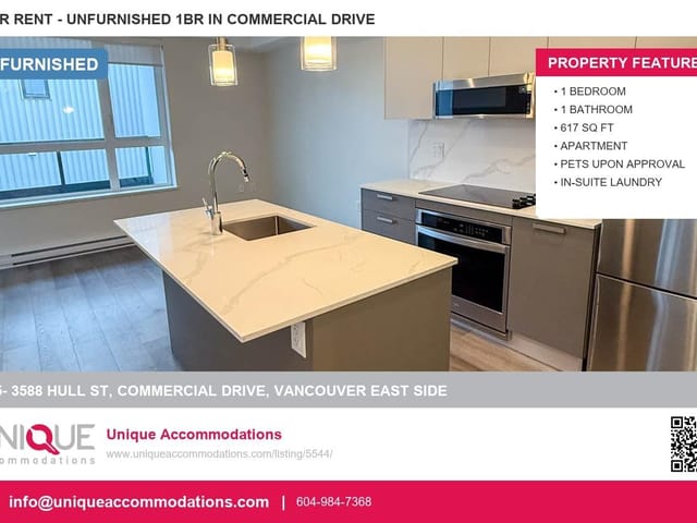 Apartment for rent in Vancouver, Vancouver East, 204 3588 Hull Street, 263176050 | Realtylink.org