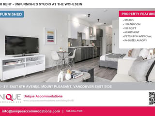 Apartment for rent in Vancouver, Vancouver East, 212 311 E 6th, 263176056 | Realtylink.org