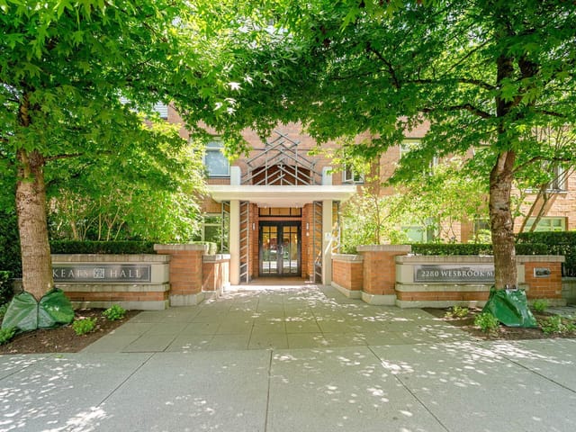 Apartment for sale in Vancouver, Vancouver West, 222 2280 Wesbrook Mall, 263176148 | Realtylink.org