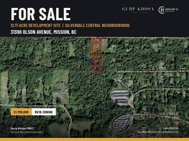 Lot for sale in Mission, Mission, 31390 Olson Avenue, 263176997 | Realtylink.org