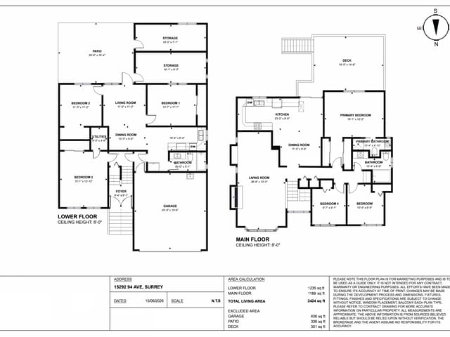 House for sale in Surrey, Surrey, 15292 94 Avenue, 263177358 | Realtylink.org