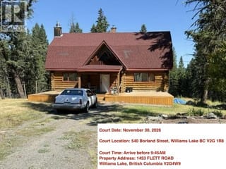 House for sale in Williams Lake, Williams Lake, 1453 Flett Road, 263177375 | Realtylink.org