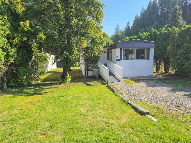 Manufactured Home for sale in Quesnel, Quesnel, 43 654 North Fraser Drive, 263177507 | Realtylink.org