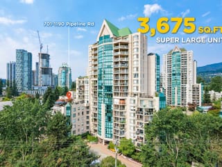 Apartment for sale in Coquitlam, Coquitlam, 701 1190 Pipeline Road, 263177597 | Realtylink.org