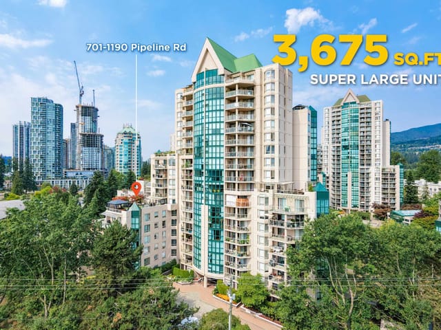 Apartment for sale in Coquitlam, Coquitlam, 701 1190 Pipeline Road, 263177597 | Realtylink.org