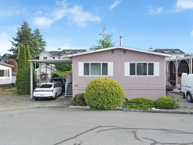 Manufactured Home for sale in Surrey, South Surrey White Rock, 45 1640 162 Street, 263178578 | Realtylink.org