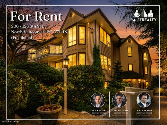 Apartment for rent in North Vancouver, North Vancouver, 206 123 E 6th Street, 263179058 | Realtylink.org