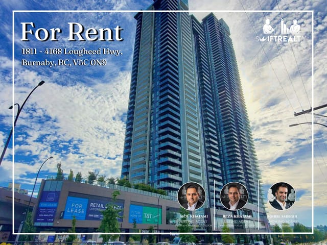 Apartment for rent in Burnaby, Burnaby North, 1811 4168 Lougheed Highway, 263179259 | Realtylink.org