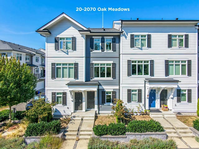 Townhouse for sale in Surrey, Surrey, 20 2070 Oak Meadows Drive, 263179616 | Realtylink.org