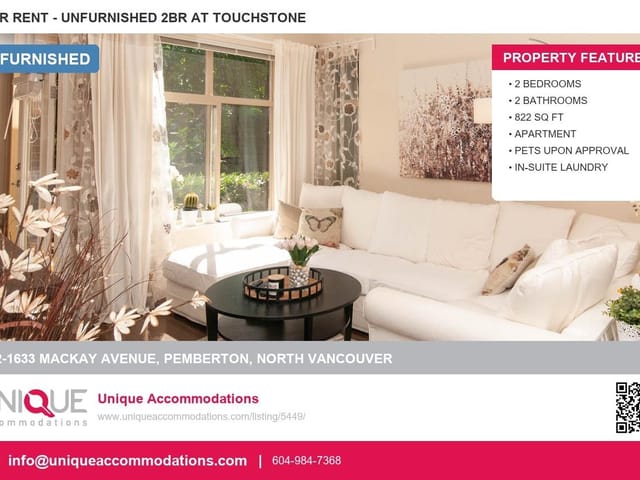 Apartment for rent in North Vancouver, North Vancouver, 102 1633 Mackay, 263179993 | Realtylink.org