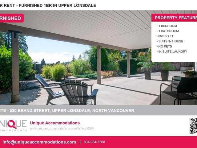Other Property for rent in North Vancouver, North Vancouver, Suite 530 Brand, 263180001 | Realtylink.org