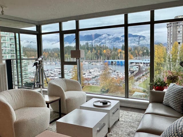 Apartment for rent in Vancouver, Vancouver West, 706 1680 Bayshore Drive, 263180162 | Realtylink.org