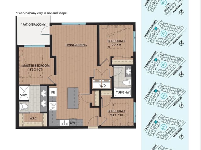 Apartment for sale in Surrey, North Surrey, 303 11058 132 Street, 263180942 | Realtylink.org