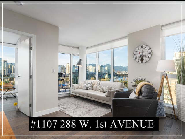 Apartment for sale in Vancouver, Vancouver West, 1107 288 W 1st Avenue, 263184055 | Realtylink.org