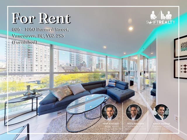 Apartment for rent in Vancouver, Vancouver West, 605 1050 Burrard Street Street, 263186237 | Realtylink.org