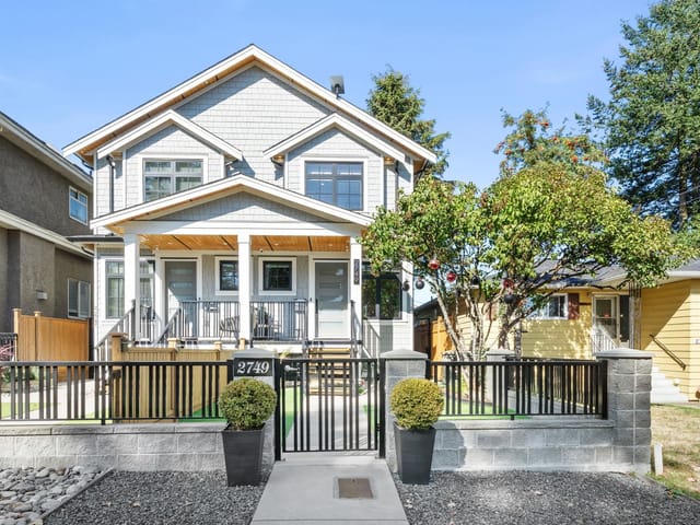 1/2 Duplex for sale in Vancouver, Vancouver East, 1 2749 E 54th Avenue, 263190844 | Realtylink.org