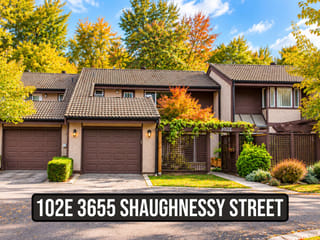 Townhouse for sale in Port Coquitlam, Port Coquitlam, 102E 3655 Shaughnessy Street, 263192272 | Realtylink.org