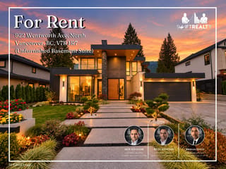 Other Property for rent in North Vancouver, North Vancouver, 922 Wentworth Ave Street, 263193007 | Realtylink.org